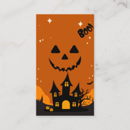 Halloween Themed Baby Shower Invite Informatiekaartje