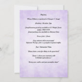 Halloween-themed babyshower uitnodiging (Achterkant)