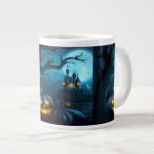 Halloween-Themed Coffee Cup for Home or Office Grote Koffiekop (Voorkant rechts)