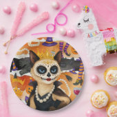 Halloween themed for Cat Lovers Party  Papieren Bordje (Feest)