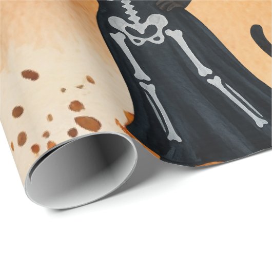 Halloween themed for Siamese Cat lovers Cadeaupapier (Rol Hoek)