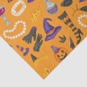 Halloween themed for Siamese Cat lovers Tissuepapier (Detail)