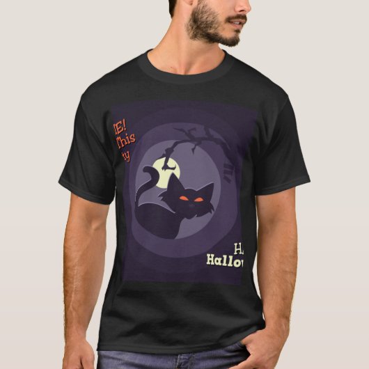 Halloween themed t-shirt (Voorkant)