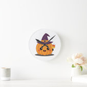 Halloween themed wall clock ronde klok (Huis)