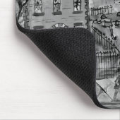 Halloween-themes Mousepad Muismat (Hoek)