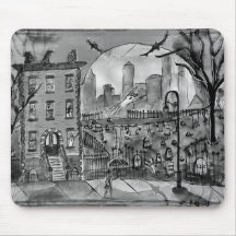 Halloween-themes Mousepad