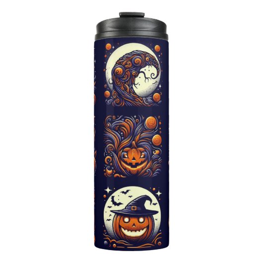 Halloween Thermal Tumbler Thermosbeker (Voorkant)