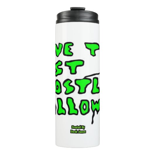 Halloween Thermal Tumbler Thermosbeker (Voorkant)