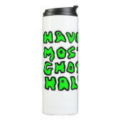 Halloween Thermal Tumbler Thermosbeker (Gedraaid links)