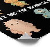 Halloween They Did The Math They Did The Monster M Poster (Hoek)