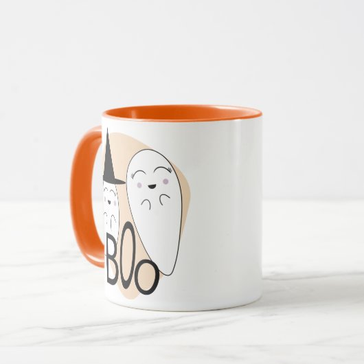 Halloween Thlel Ghosts Boo Mok (Voorkant links)