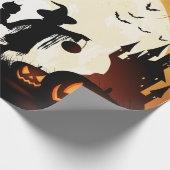 Halloween Thlete Wrapping paper Cadeaupapier (Hoek)