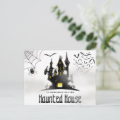 Halloween Thleving Annoucement Briefkaart (Staand voorkant)