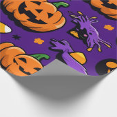 Halloween ThMED Cadeaupapier (Hoek)