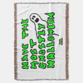 Halloween throw Blanket Deken (Voorkant Verticaal)