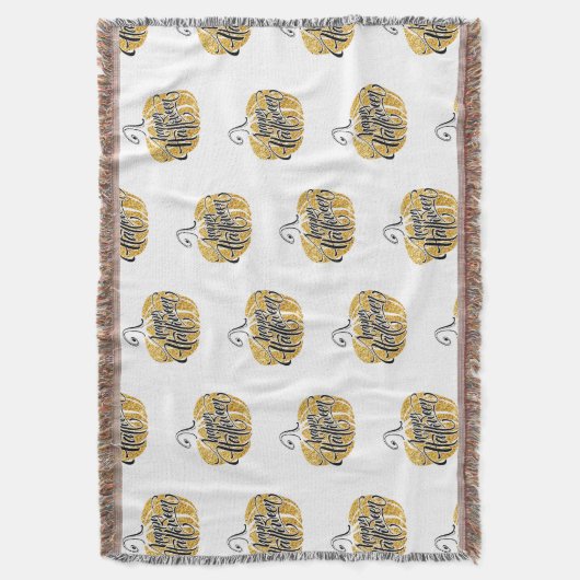Halloween Throw Blanket Deken (Voorkant Verticaal)