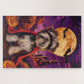 Halloween Tibetaanse Terriër Vampier Pompoenen eng Legpuzzel
