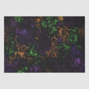 Halloween Tie Dye Pattern Tissue Papier