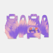 Halloween Tie Dye Pompoen Hand Getekend  Bedankdoosjes (Uitgevouwen)