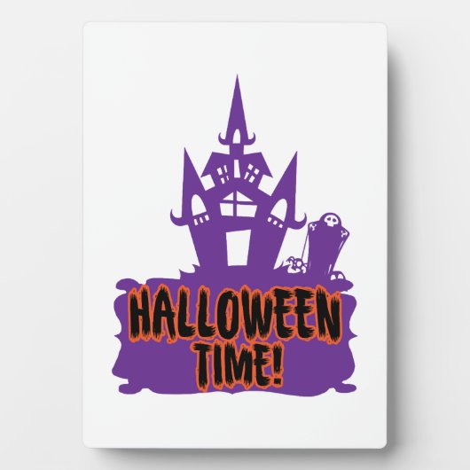 Halloween Tijd! Fotoplaat (voorkant)