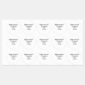 Halloween tijd gefeliciteerd naam toevoegen datum  labels (Vel)