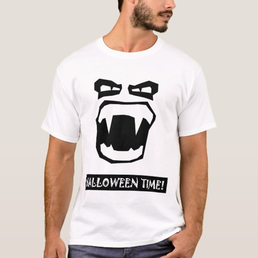 Halloween tijd JA T-shirt (Voorkant)