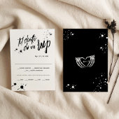 Halloween Til Death Do Us RSVP Wedding