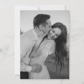 Halloween Till Death Do Us Part Bridal Shower Kaart (Achterkant)