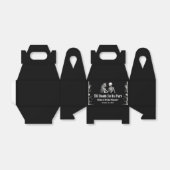 Halloween Till Death Do Us Part Vrijgezellenfeest Bedankdoosjes (Uitgevouwen)