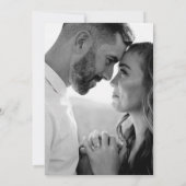 Halloween Till Death Do Us Part Vrijgezellenfeest Kaart (Achterkant)