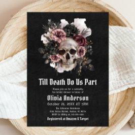 Halloween Till Death Do Us Part Vrijgezellenfeest Kaart