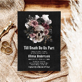 Halloween Till Death Do Us Part Vrijgezellenfeest Kaart