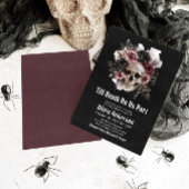 Halloween Till Death Do Us Part Vrijgezellenfeest Kaart