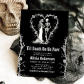 Halloween Till Death Do Us Part Vrijgezellenfeest Kaart