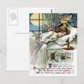 Halloween Time Briefkaart (Voorkant / Achterkant)