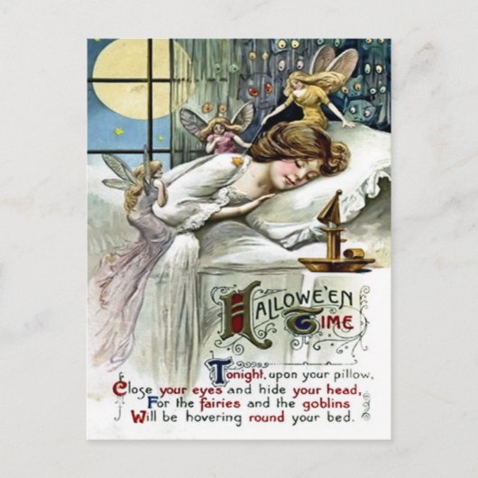 Halloween Time Briefkaart (Voorkant)