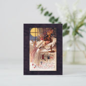  halloween Time Faeries en Slaapmeisjes Briefkaart (Staand voorkant)