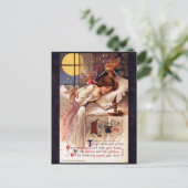  halloween Time Faeries en Slaapmeisjes Feestdagenkaart (Staand voorkant)