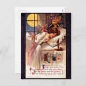  halloween Time Faeries en Slaapmeisjes Feestdagenkaart (Voorkant / Achterkant)