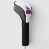 Halloween Time. Golfheadcover (Schuin)