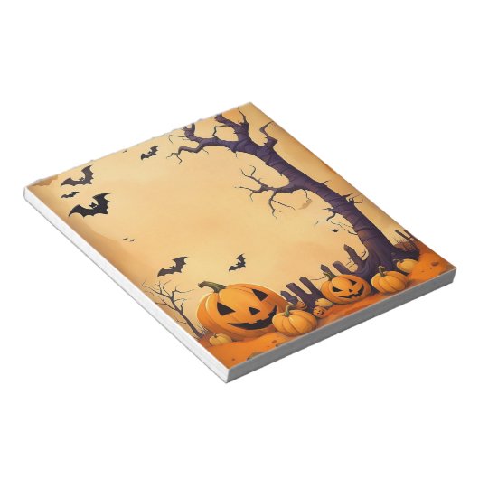 Halloween Time Notitieblok (Schuin)