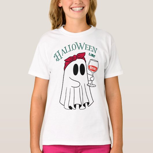 Halloween Time Spooky T-shirt (Voorkant)