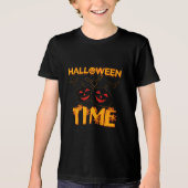 Halloween Time Tri-Blend Shirt (Voorkant)