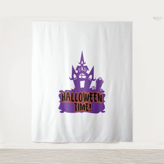 Halloween Time. Wandkleed (Voorkant)