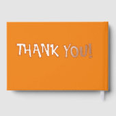 Halloween Tiny Feet, Spooky Sweet Baby shower Foli Gastenboek (Achterkant)