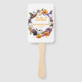 Halloween Tiny Feet, Spooky Sweet Baby shower Handwaaier (Voorkant)