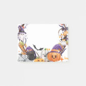 Halloween Tiny Feet, Spooky Sweet Baby shower Post-it® Notes (Voorkant)