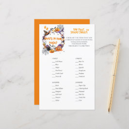 Halloween Tiny Feet, Spooky Sweet Purse Game