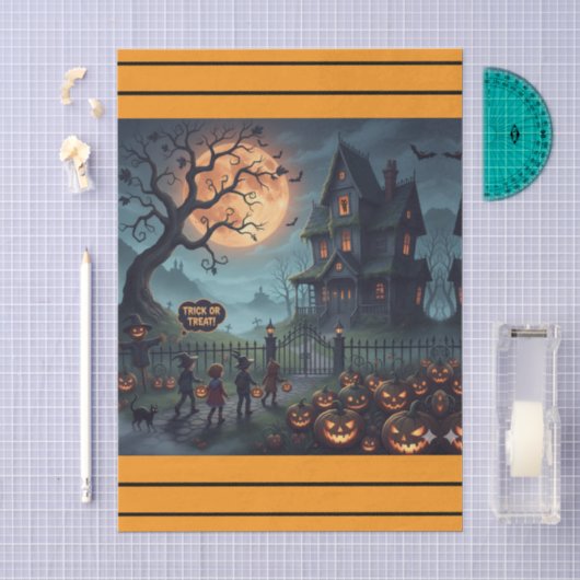 Halloween Tissuepapier (Craft)