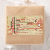 Halloween Toe Label Haunted Sanitarium Party (Insitu)